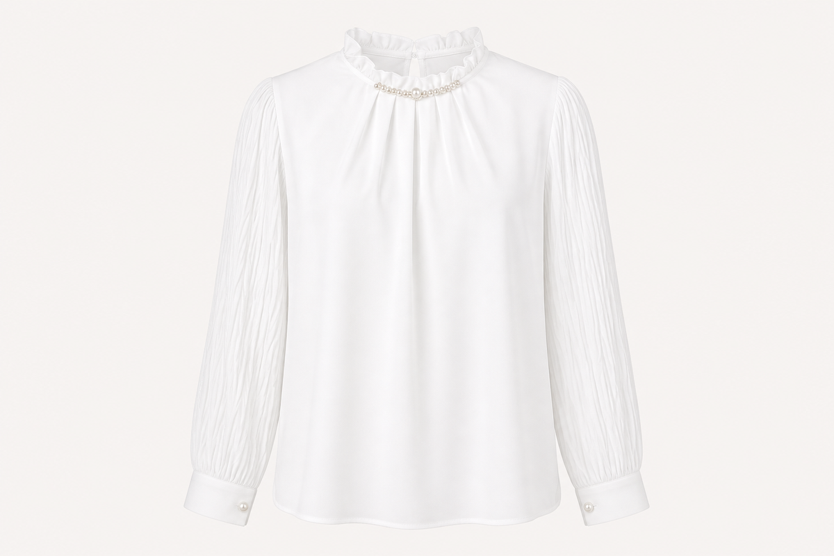 Soft blouse, simple style
