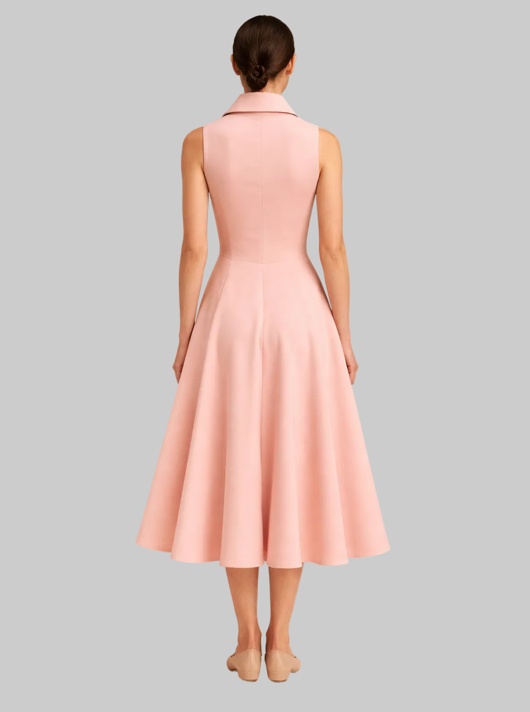 Soft-look summer dress