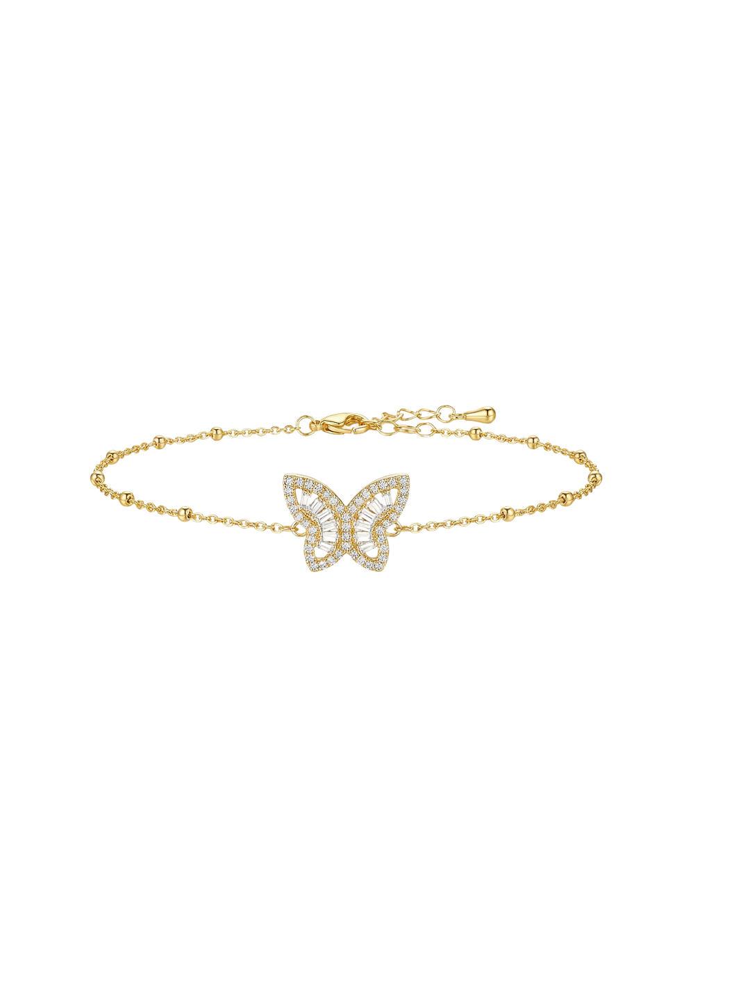 Bracelet in the shape of a butterfly