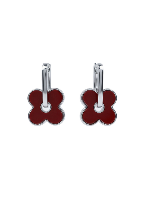 أقراط زهرية صغيرة