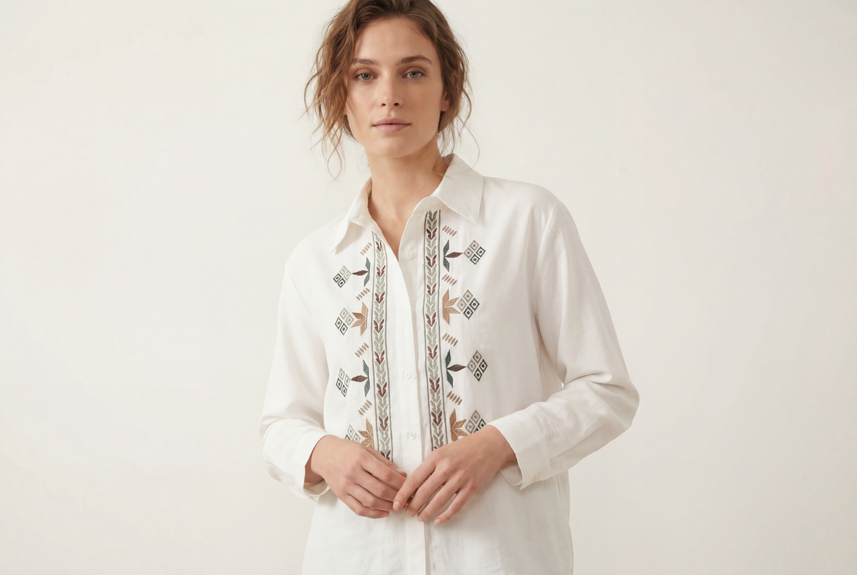 Comfortable cotton blouse