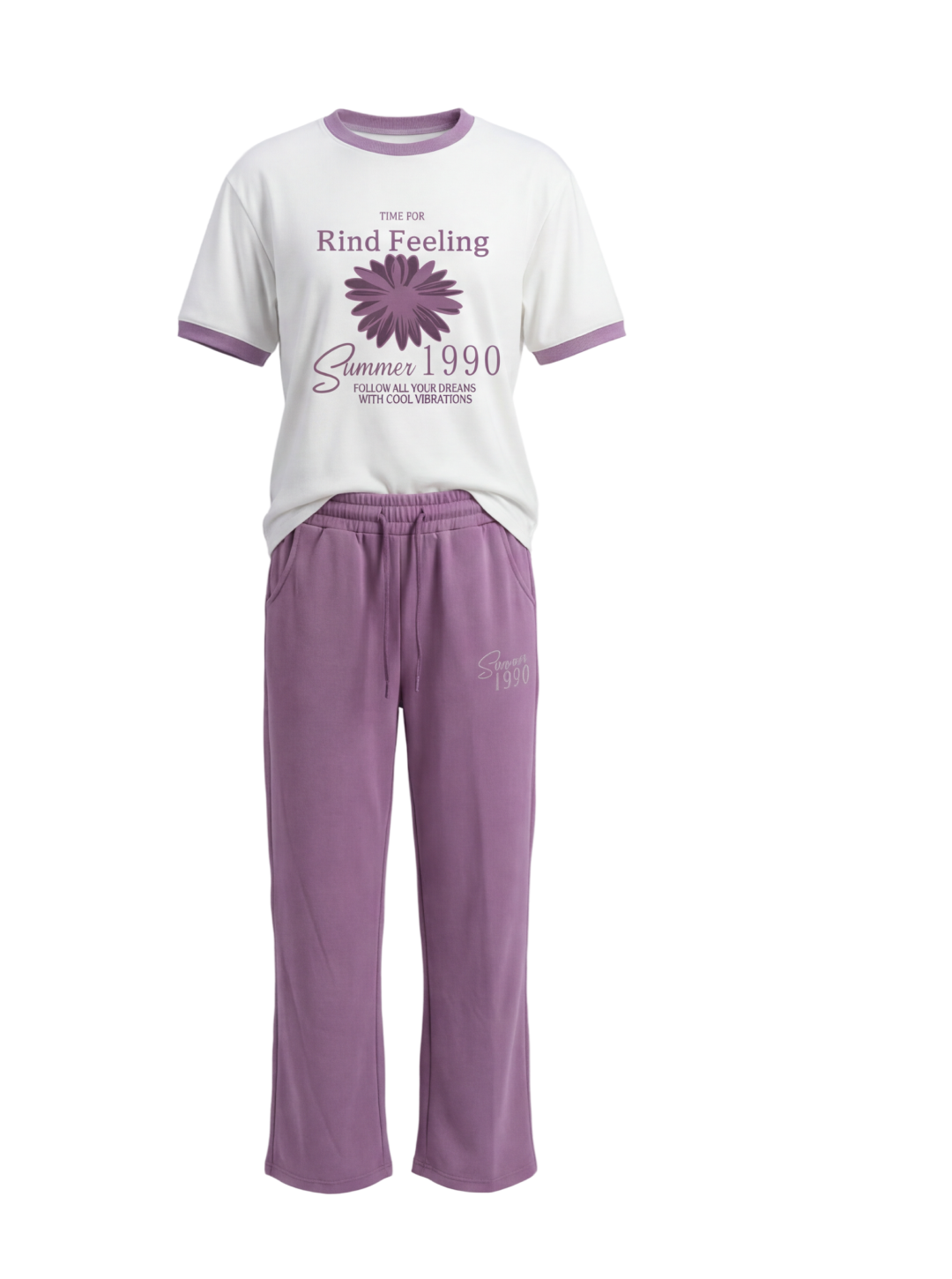 بيجامة قطن نسائي