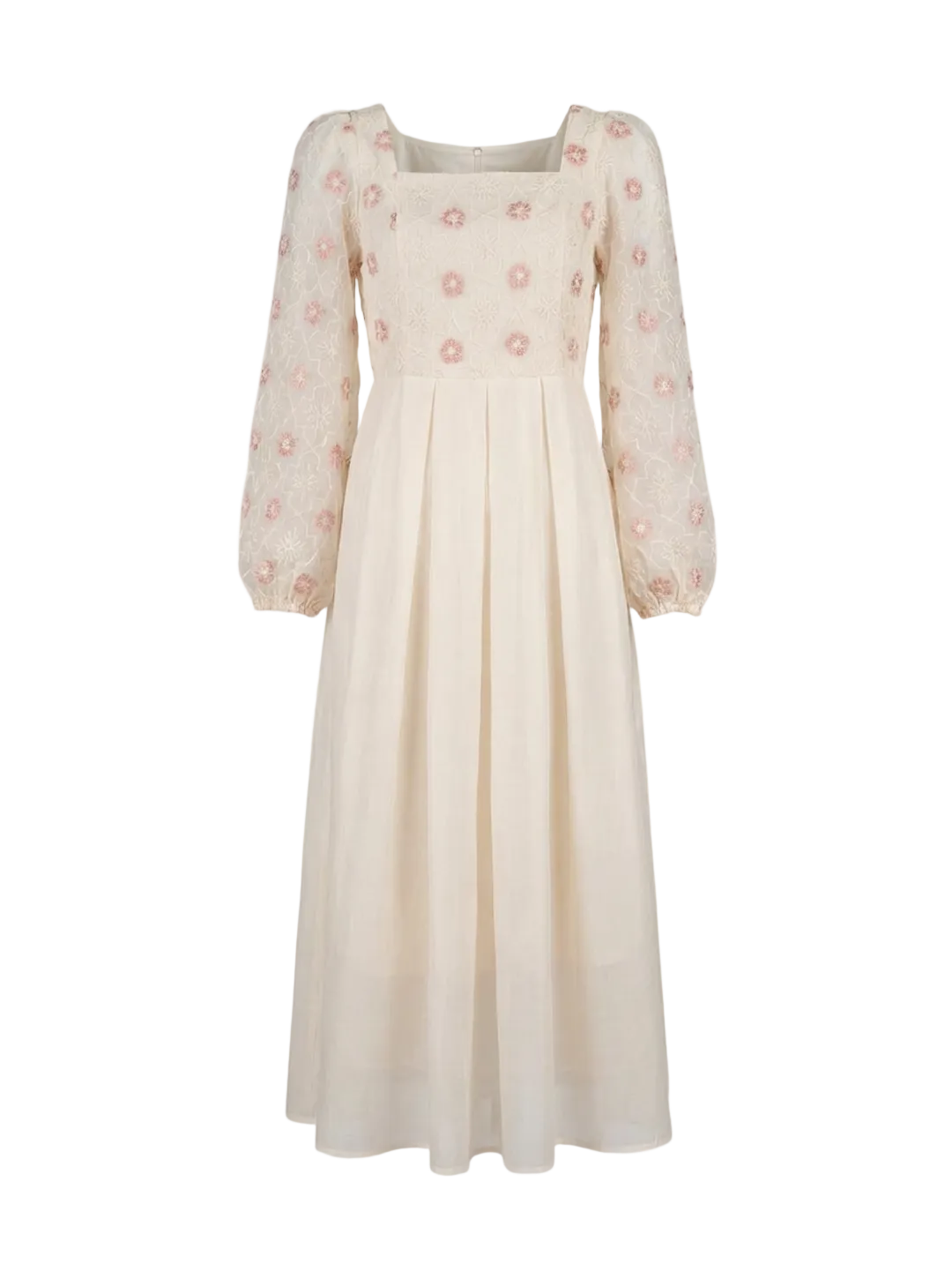 Long-sleeved summer dress