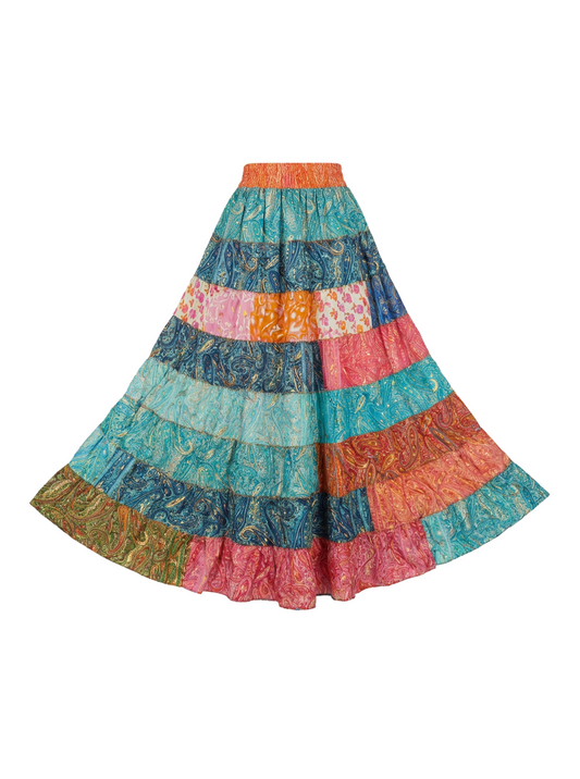 تنورة كاجوال برسومات عصرية