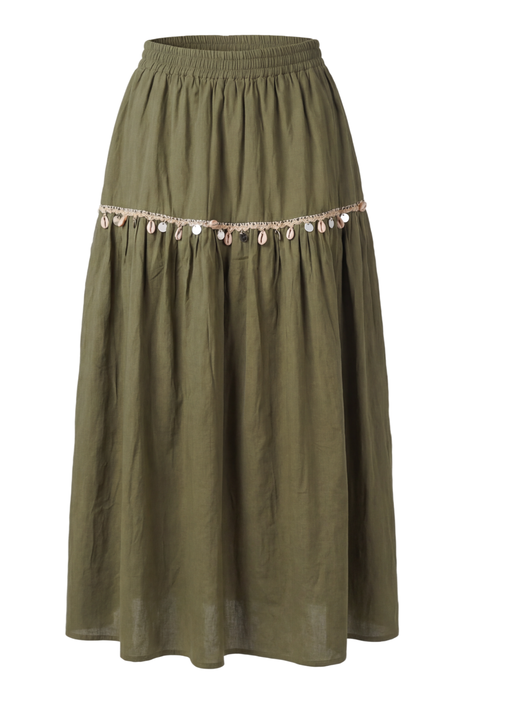 تنورة ميدي بتصميم كلاسيك أنيق