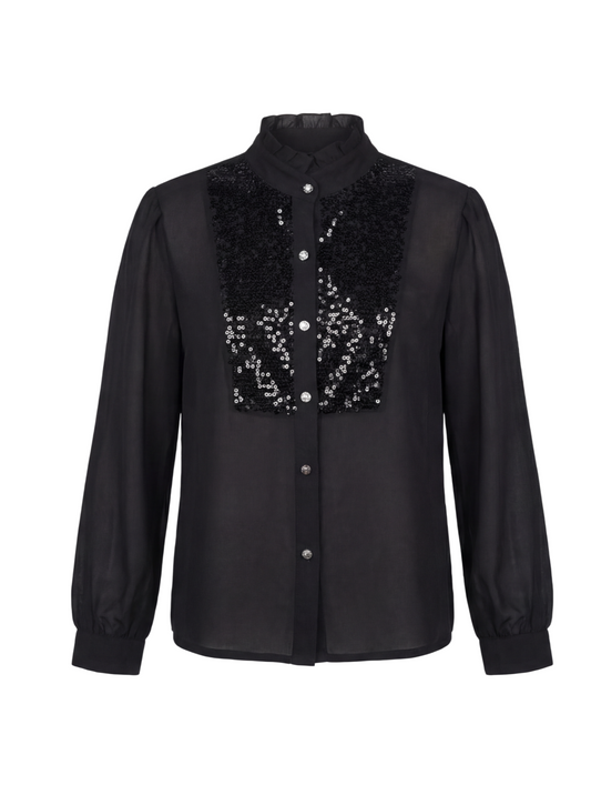 بلوزة بتطريز أنيق