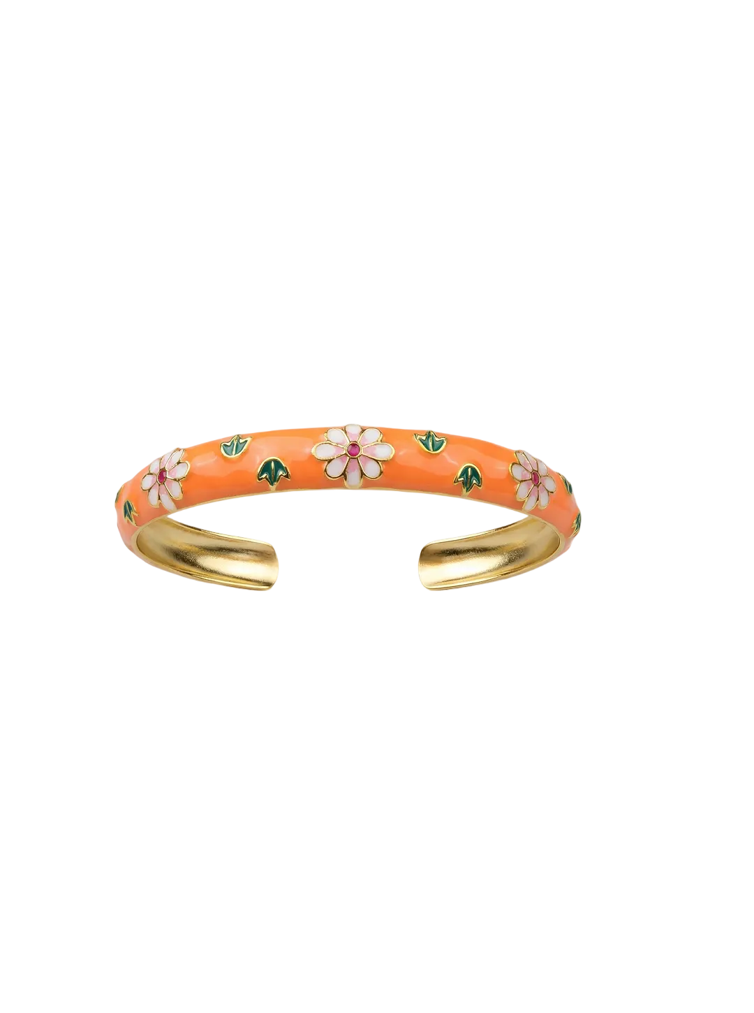 Orange summer bracelet