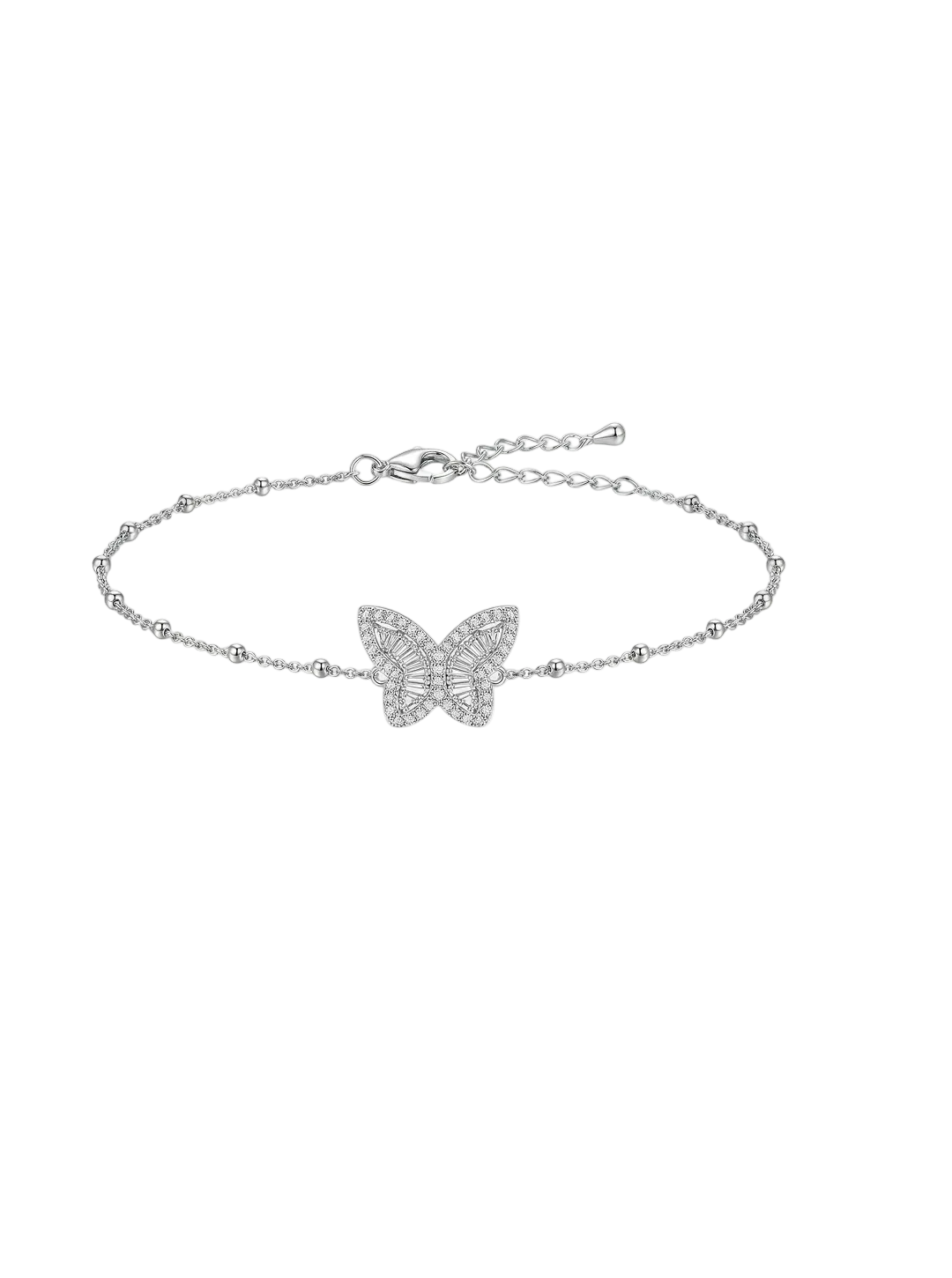 Bracelet in the shape of a butterfly