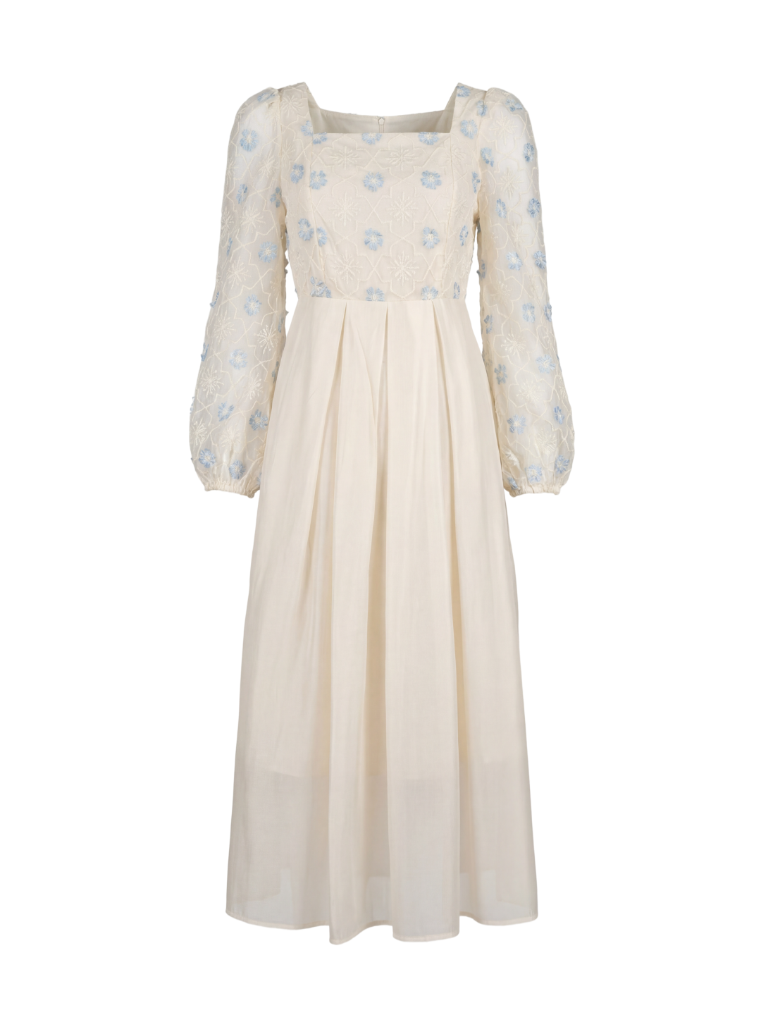 Long-sleeved summer dress