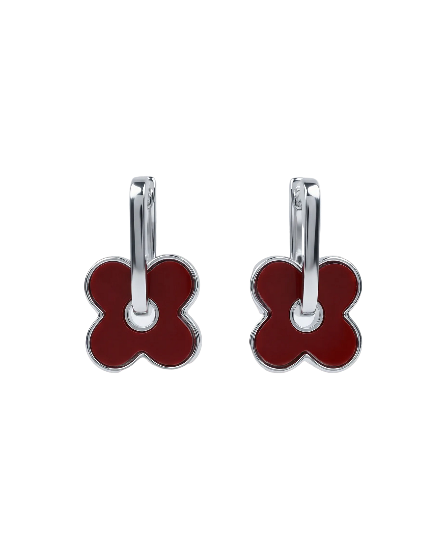 Small floral earrings