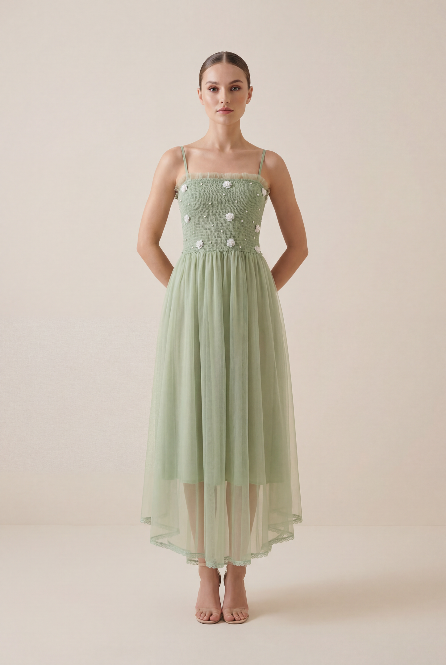 Chiffon summer dress