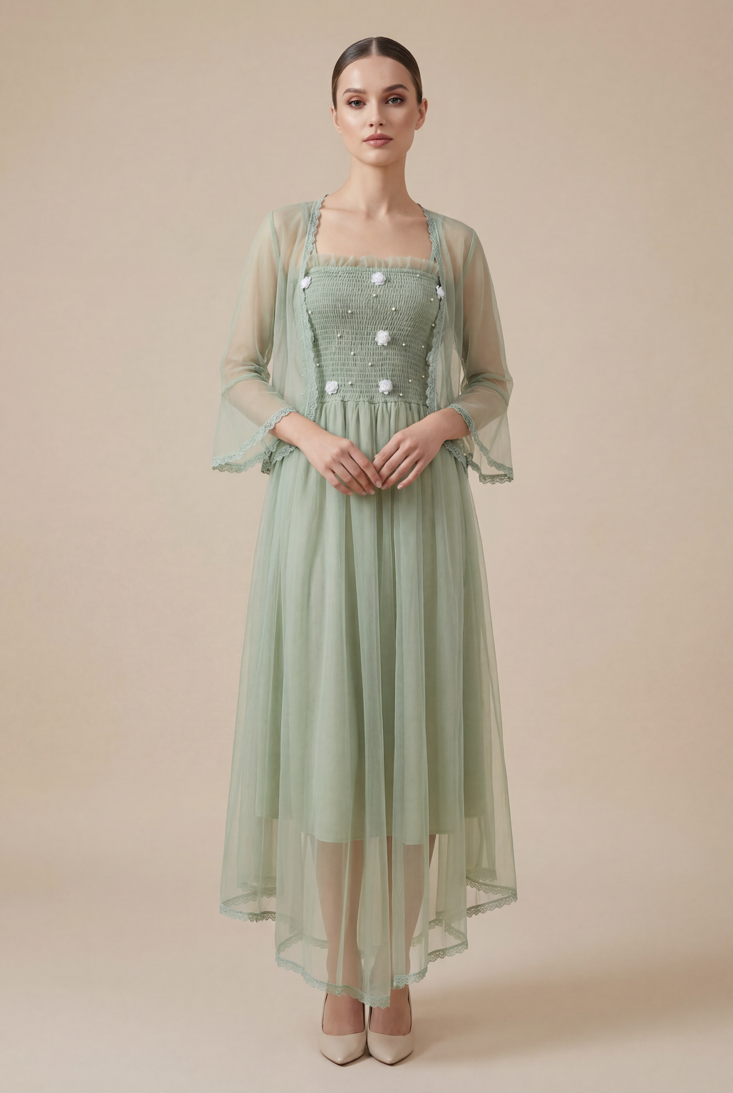 Chiffon summer dress