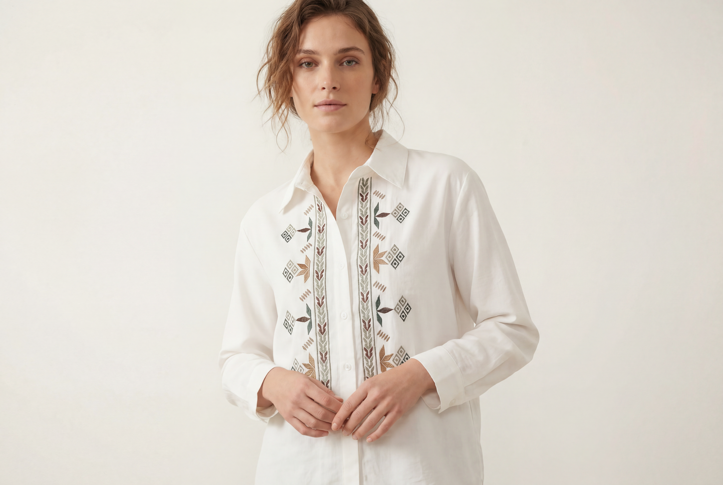 Comfortable cotton blouse