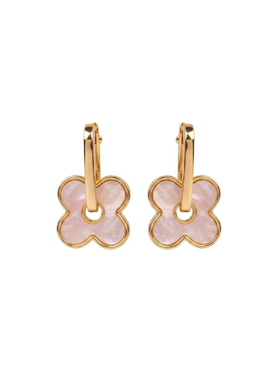 Small floral earrings