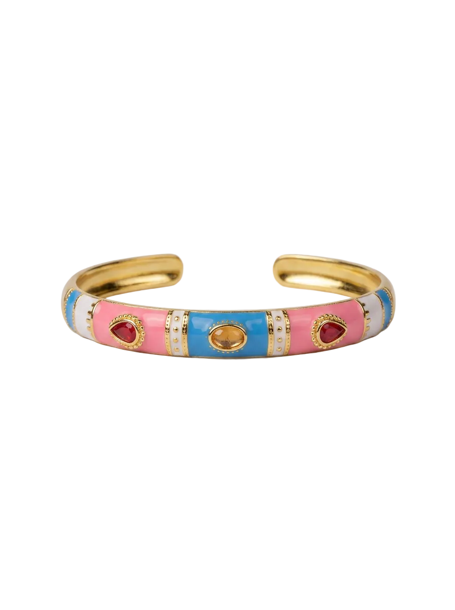 Multicolor Gold Bracelet