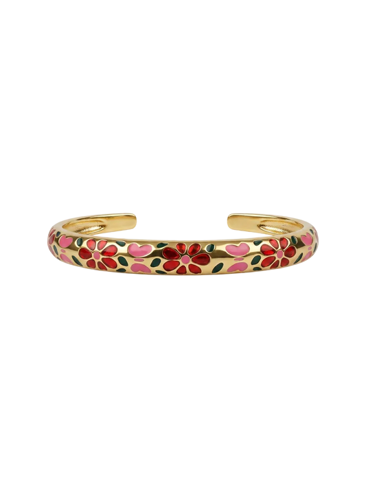 Summer bracelet with summer colors